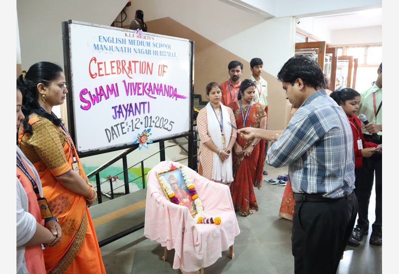 Celebration of Swami Vivekanand jayanti