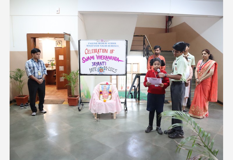 Celebration of Swami Vivekanand jayanti