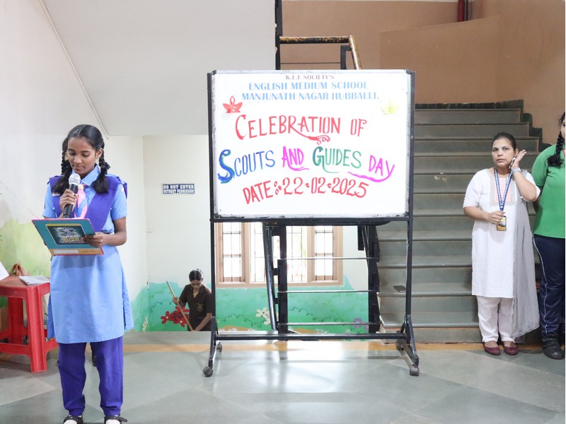 Celebration of scouts and guides day