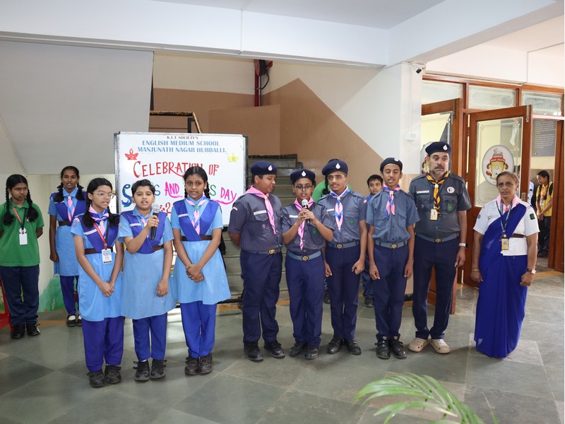 Celebration of scouts and guides day