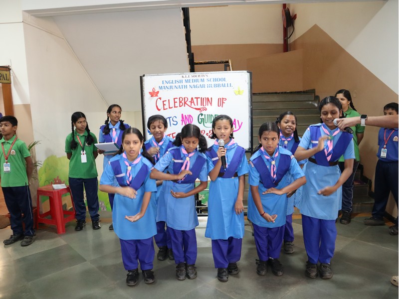 Celebration of scouts and guides day