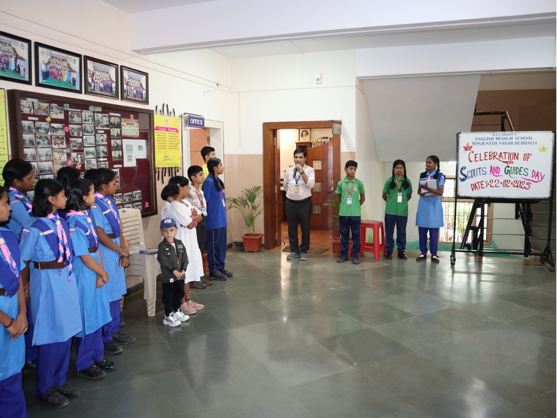 Celebration of scouts and guides day