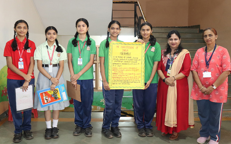 Constitution Day was celebrated in school