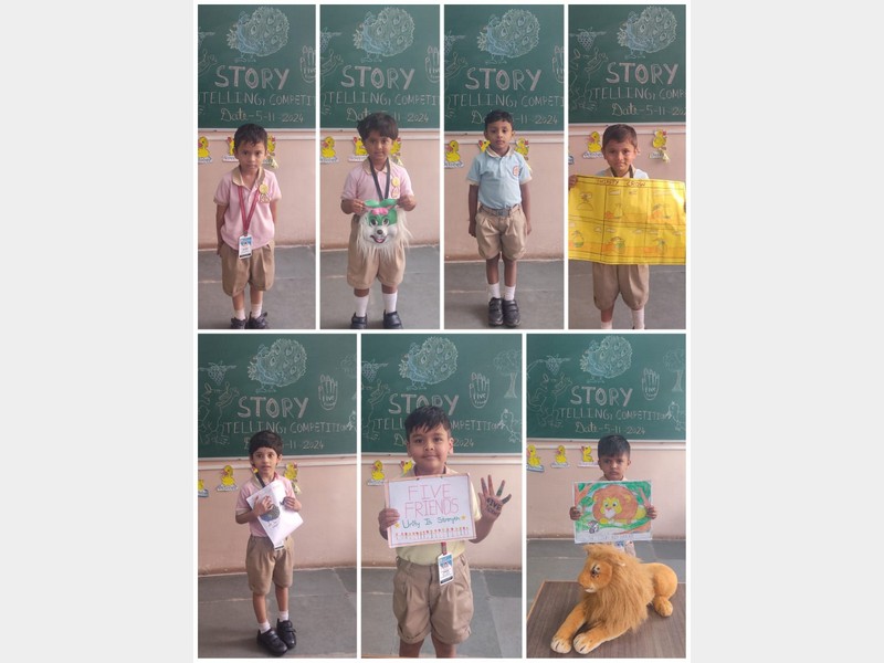 Story telling Competitions Pre Primary 