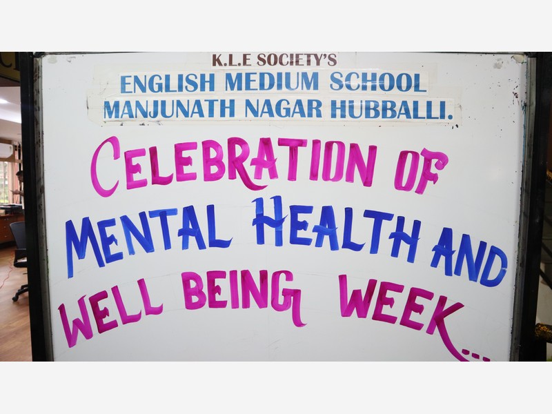 celebration of Mental Health and Well-being Week.