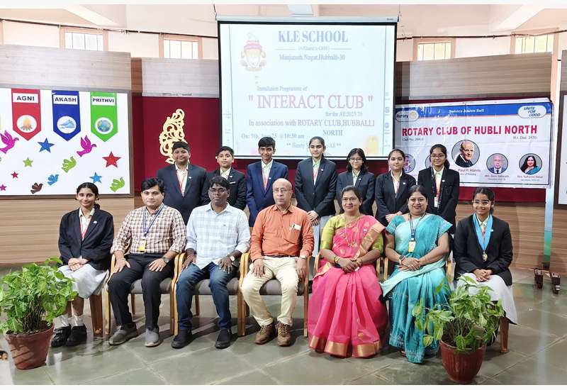 Installation of Interact Club in School