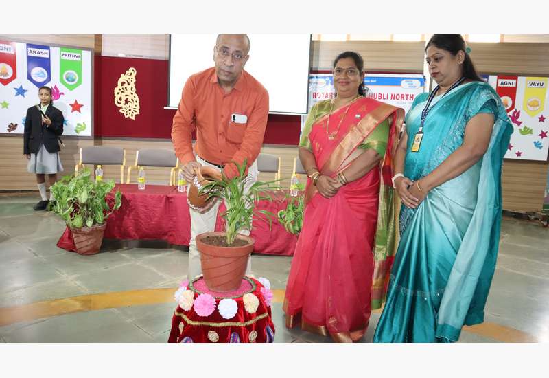 Installation of Interact Club in School