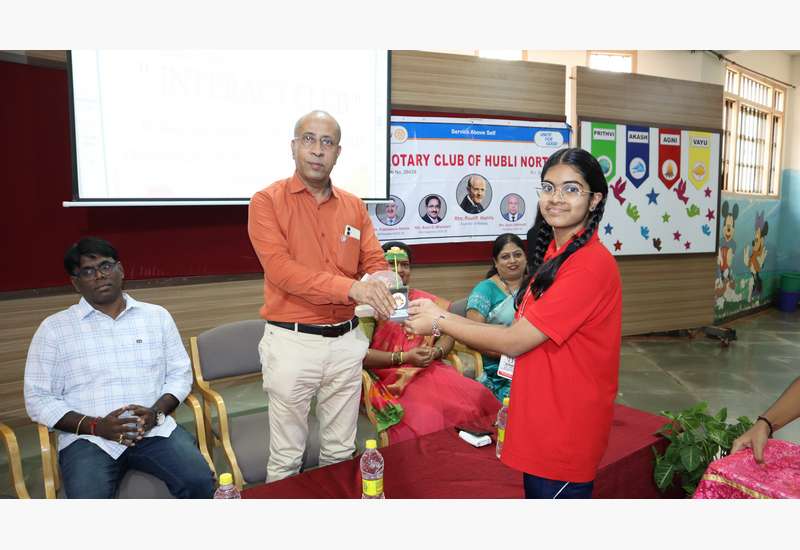 Installation of Interact Club in School