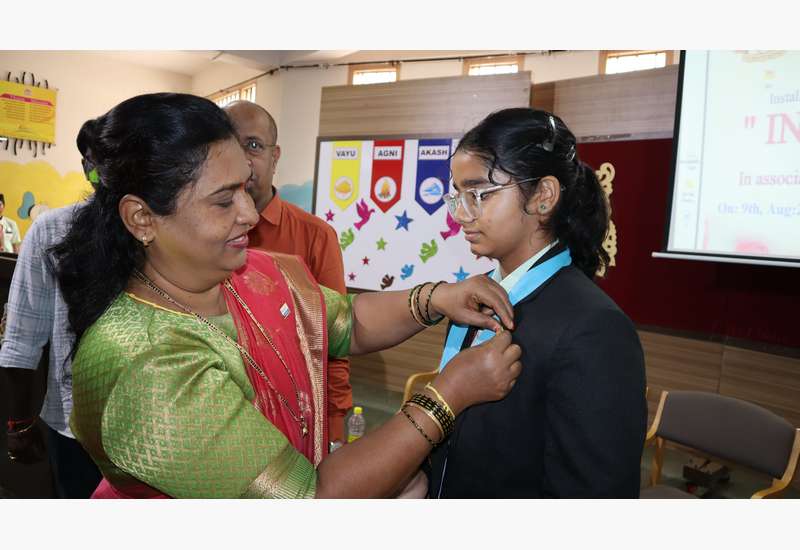 Installation of Interact Club in School