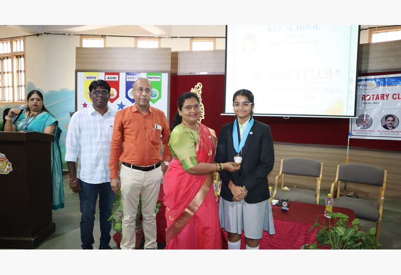 Installation of Interact Club in School