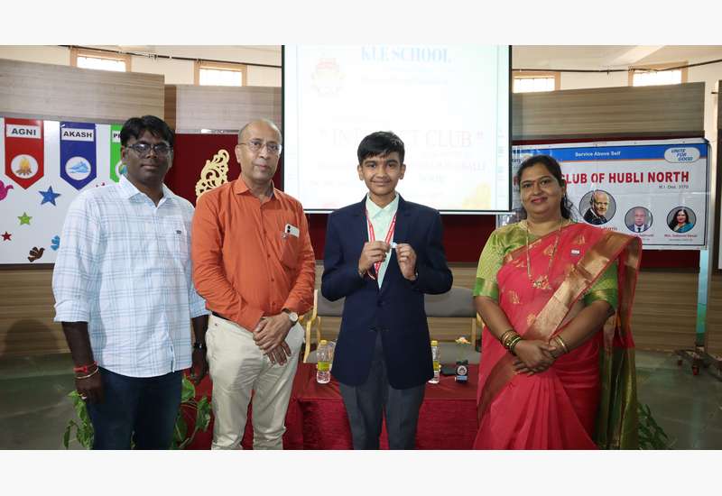 Installation of Interact Club in School