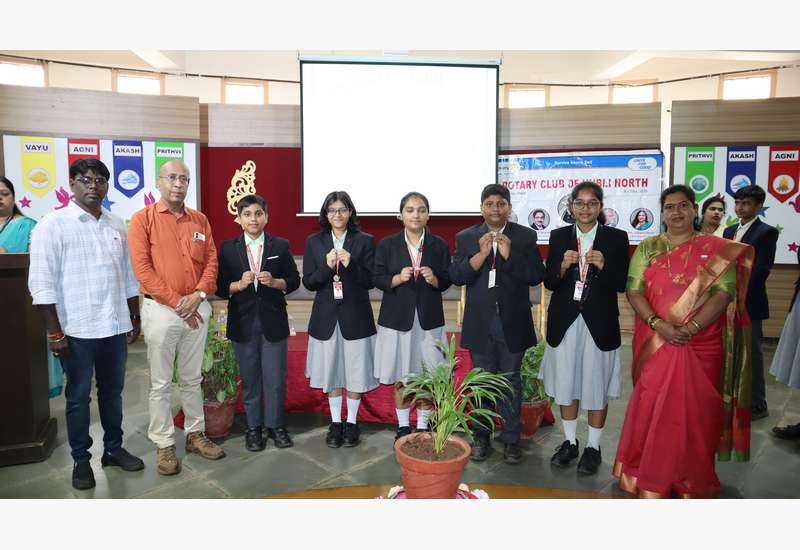 Installation of Interact Club in School