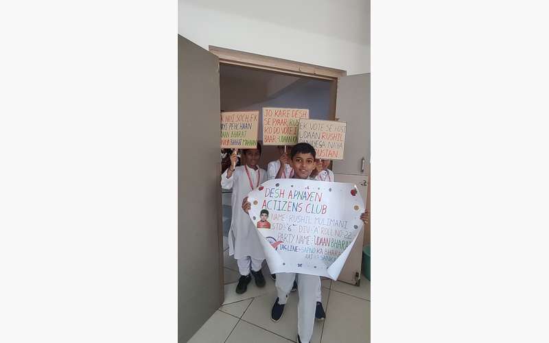 KLE School - Mock Election