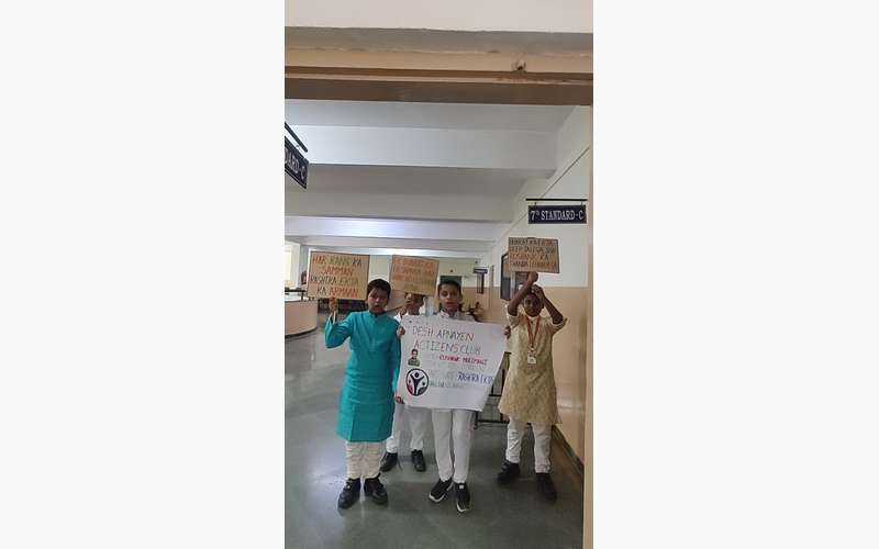 KLE School - Mock Election