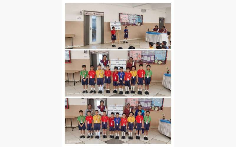 Speech competition by English and Social Clubs