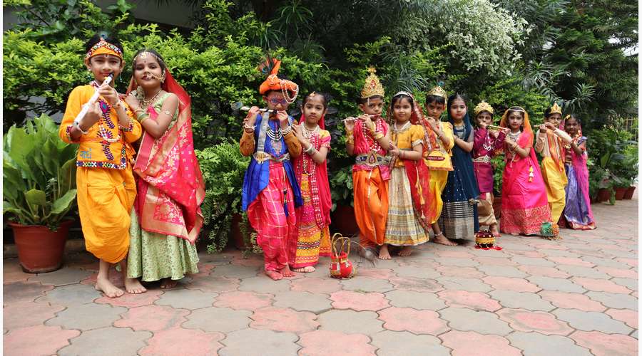 Celebration of Krishna Janmashtami