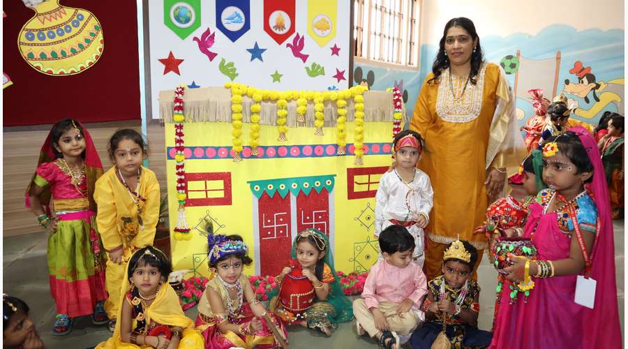 Celebration of Krishna Janmashtami