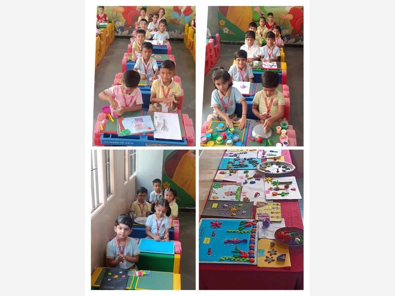 Recitation and Clay Modelling Competitions - Kindergarten