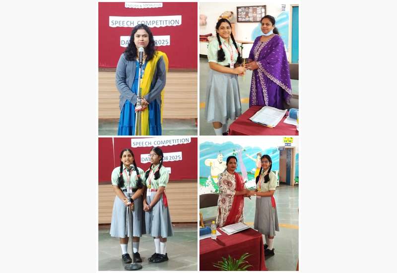 SPEECH COMPETITIONS for the students of classes 6-10