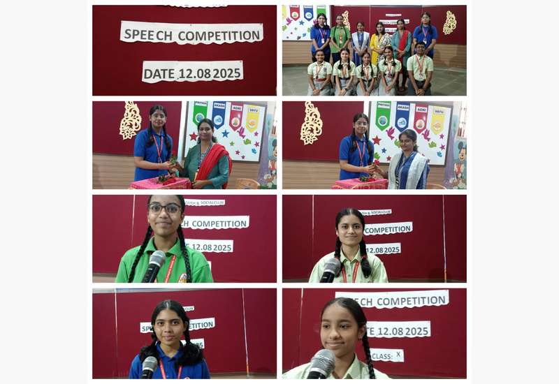 SPEECH COMPETITIONS for the students of classes 6-10