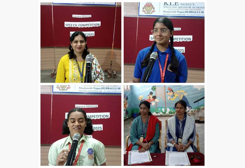 SPEECH COMPETITIONS for the students of classes 6-10